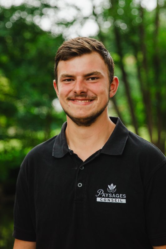 Hubert Yvan Apprenti paysagiste