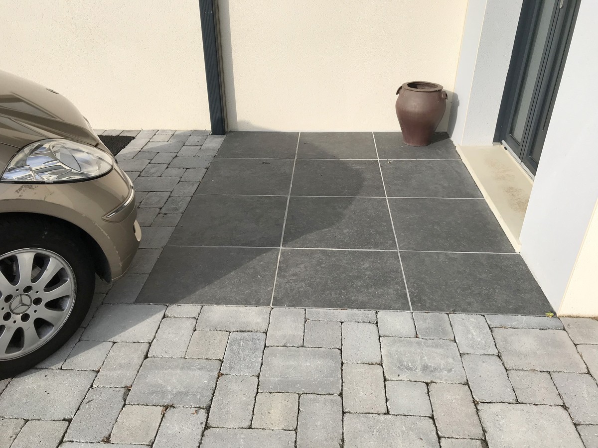 Aménagement d&rsquo;allée de garage