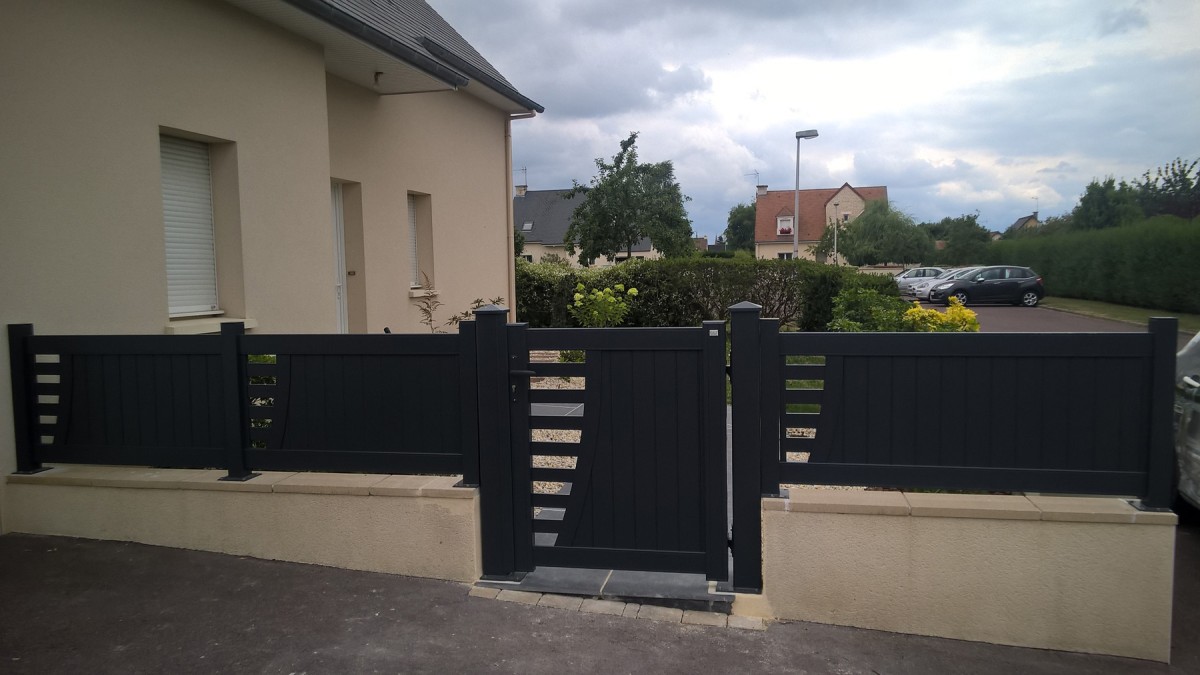 Portail & portillon aluminium