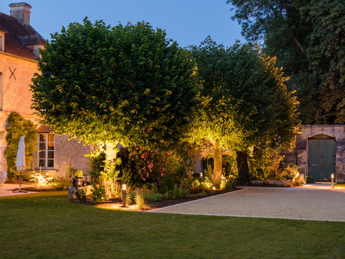 Éclairage de jardin