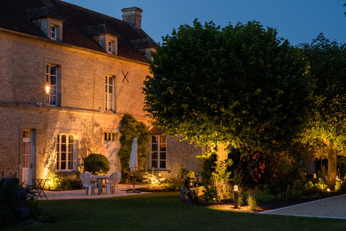 Éclairage de jardin