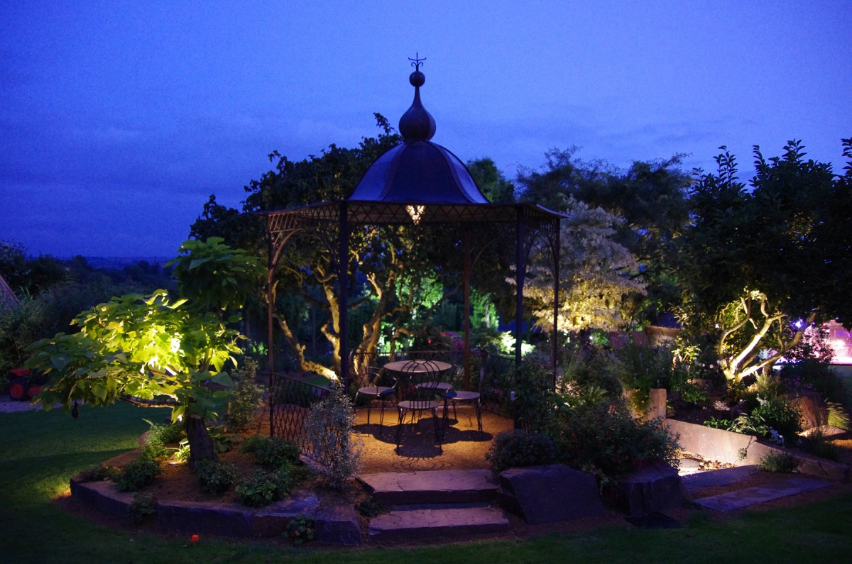 Éclairage de jardin