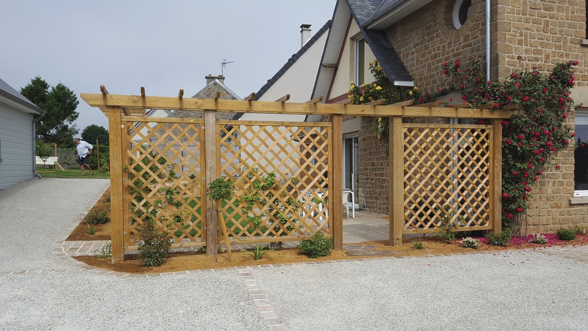 Pergolas en bois