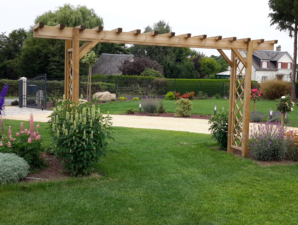 Pergolas en bois