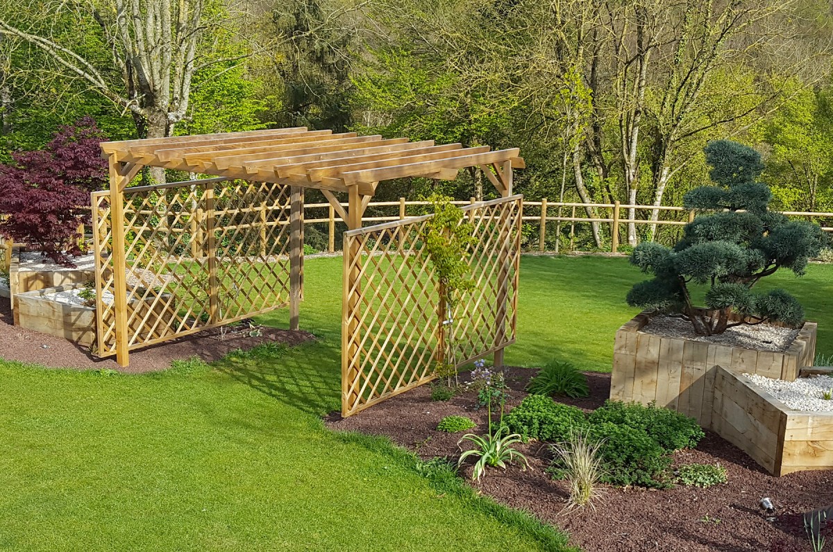 Pergolas en bois