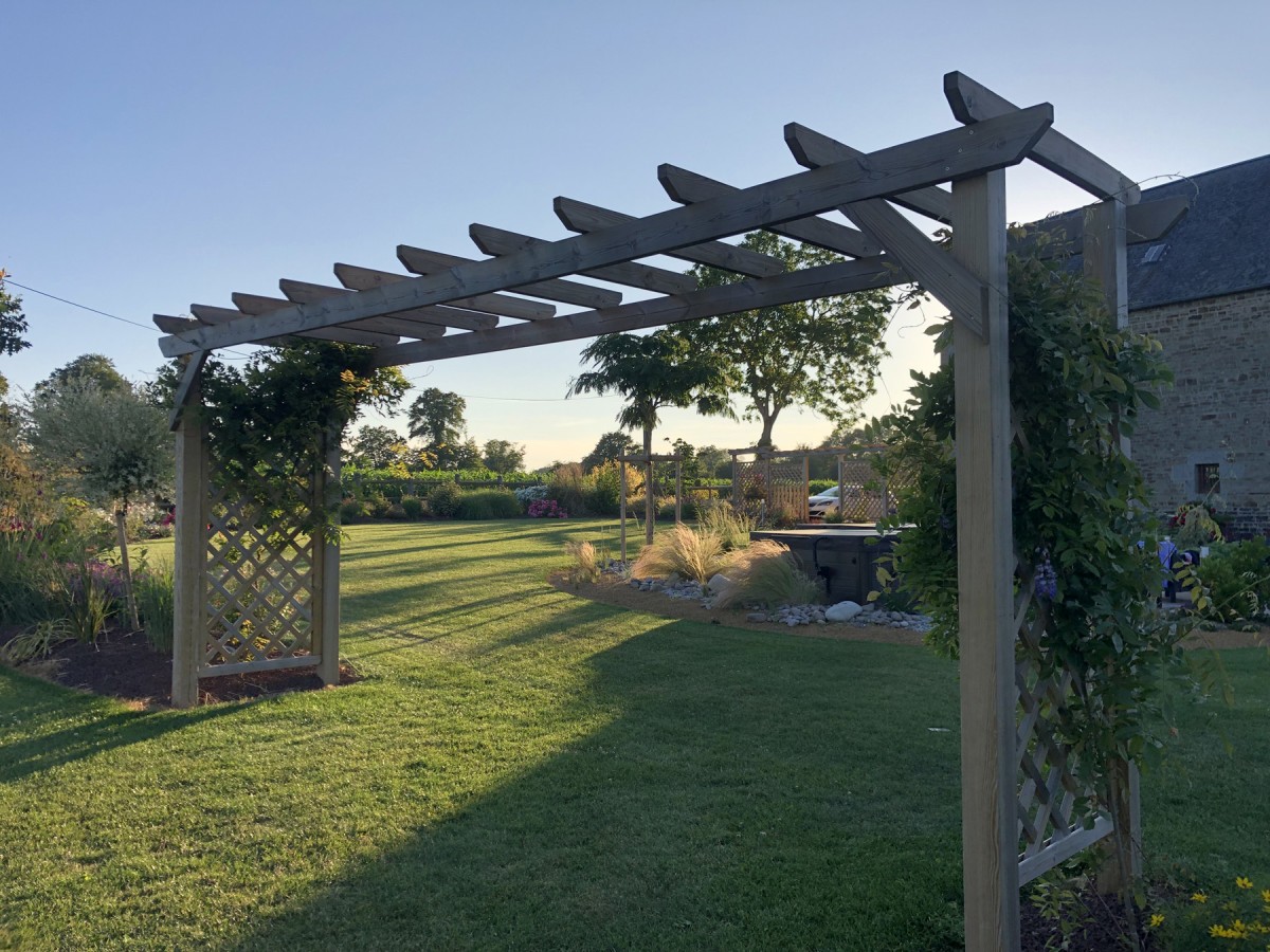 Pergolas en bois