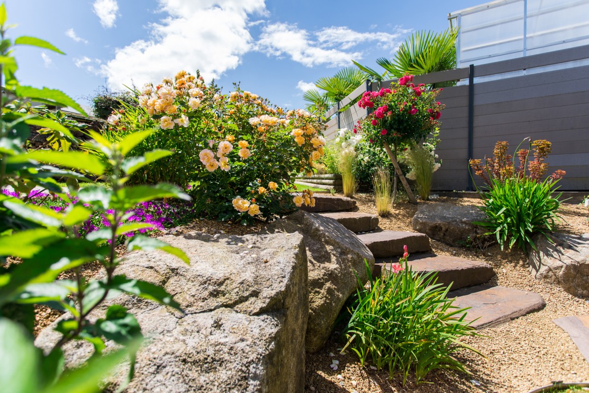 Escalier de jardin