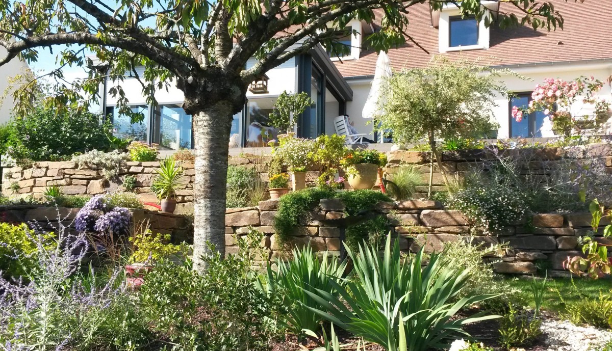 Soutènement de jardin