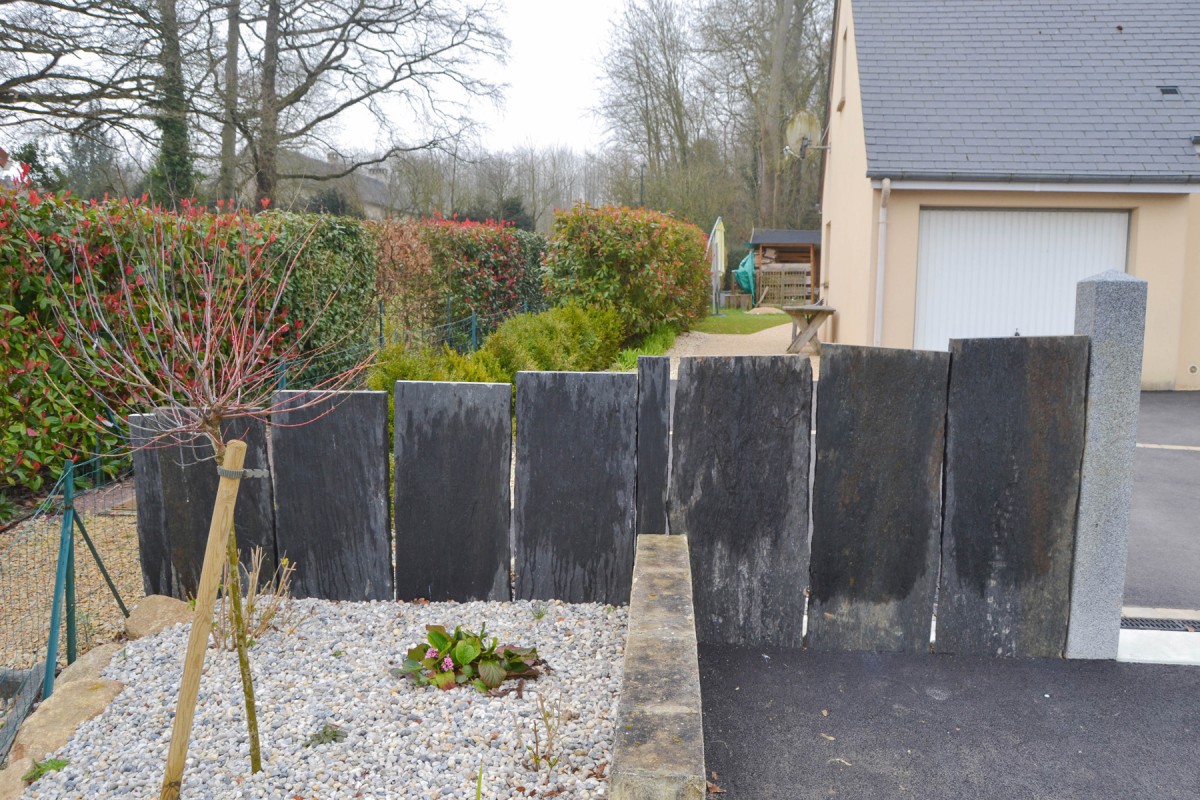 Soutènement de jardin