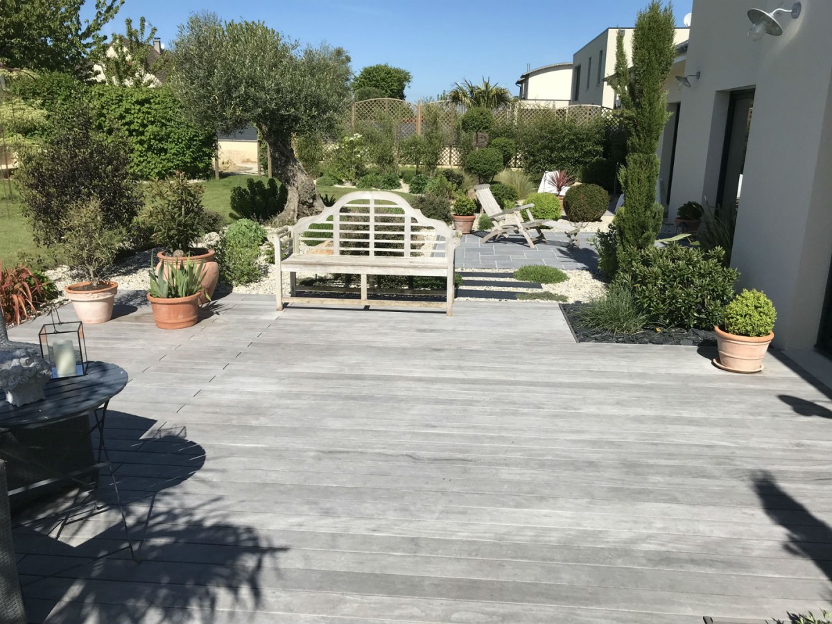 Aménagement de terrasse en bois