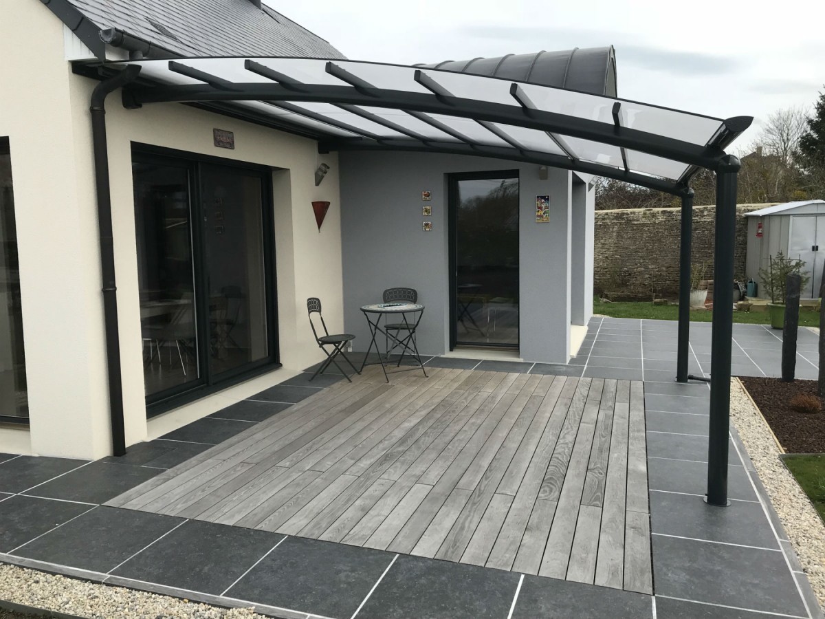 Aménagement de terrasse en bois