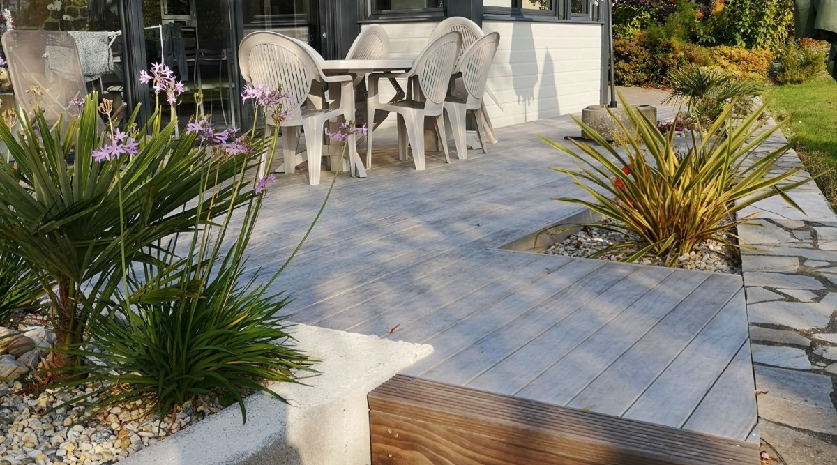 Aménagement de terrasse en bois