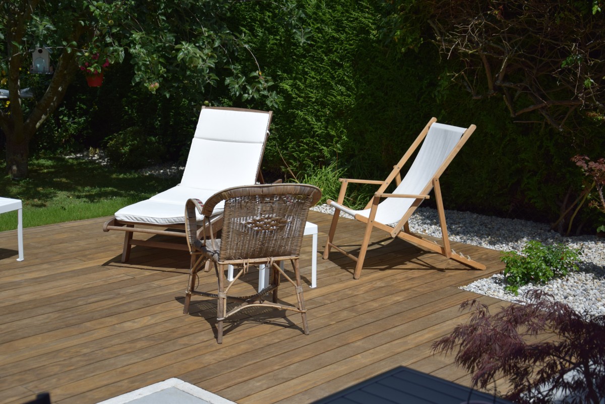 Aménagement de terrasse en bois