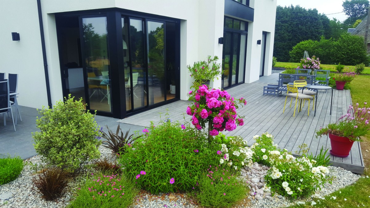 Aménagement de terrasse en bois
