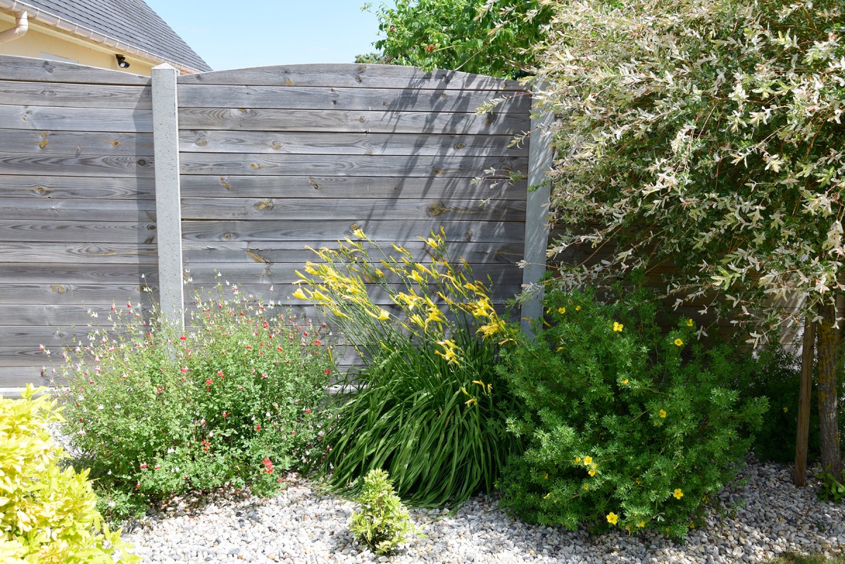 Clôture en bois