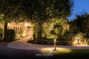 Aménagement d&rsquo;une maison de caractère à Bény-Sur-Mer-Calvados, réalisation Paysages Conseil