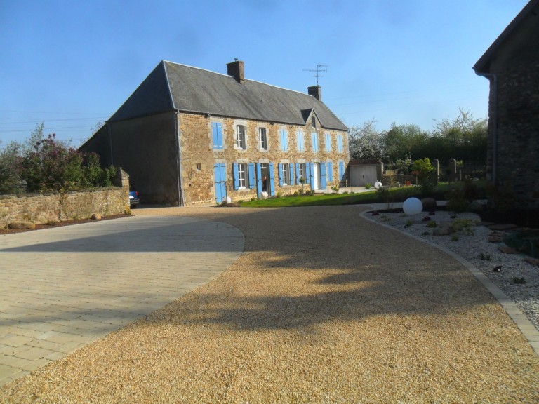 Réalisation d’une entrée paysagère à Ouville, Manche