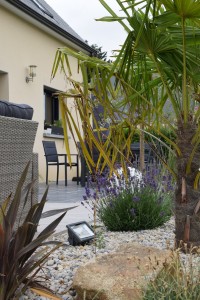 Aménagement paysager à Monceau en Bessin, Calvados, réalisation Paysages Conseil