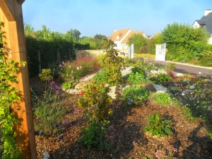Un coin de repos à Bourg Vallée, Manche, réalisation Paysages Conseil