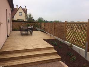 Aménager un jardin à Argentan, Orne, réalisation Paysages Conseil