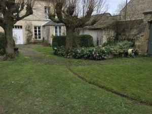 Aménagement d&rsquo;une maison de caractère à Bény-Sur-Mer-Calvados, réalisation Paysages Conseil
