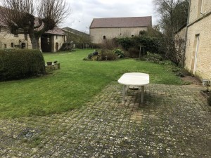 Aménagement d&rsquo;une maison de caractère à Bény-Sur-Mer-Calvados, réalisation Paysages Conseil