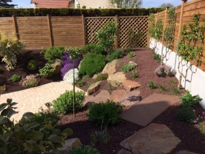 Aménager un jardin à Argentan, Orne, réalisation Paysages Conseil
