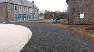 Réalisation d’une entrée paysagère à Ouville, Manche, réalisation Paysages Conseil