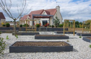 Aménagement de jardin à Goulet, Orne, réalisation Paysages Conseil
