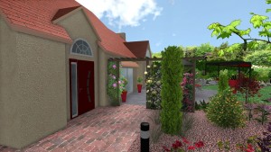 Aménagement de jardin à Goulet, Orne, réalisation Paysages Conseil
