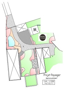 Réalisation d’une entrée paysagère à Ouville, Manche, réalisation Paysages Conseil