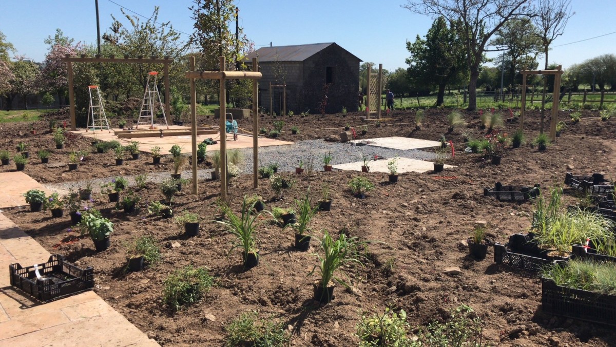 Un jardin de plaisir pour une utilisation de loisir, Calvados