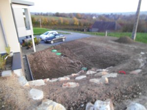 Jardin moderne et fonctionnel, Manche, réalisation Paysages Conseil