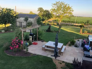 Un jardin de plaisir pour une utilisation de loisir, Calvados, réalisation Paysages Conseil