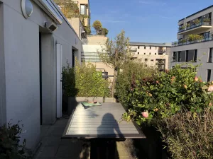 Une terrasse Caennaise pas comme les autres, Calvados, réalisation Paysages Conseil