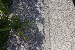 Une entrée drainante et fonctionnelle, Calvados, réalisation Paysages Conseil