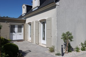 Une entrée drainante et fonctionnelle, Calvados, réalisation Paysages Conseil