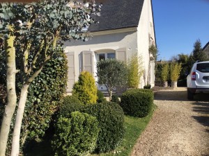 Une entrée drainante et fonctionnelle, Calvados, réalisation Paysages Conseil