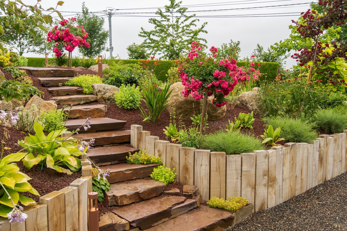 Soutènement de jardin