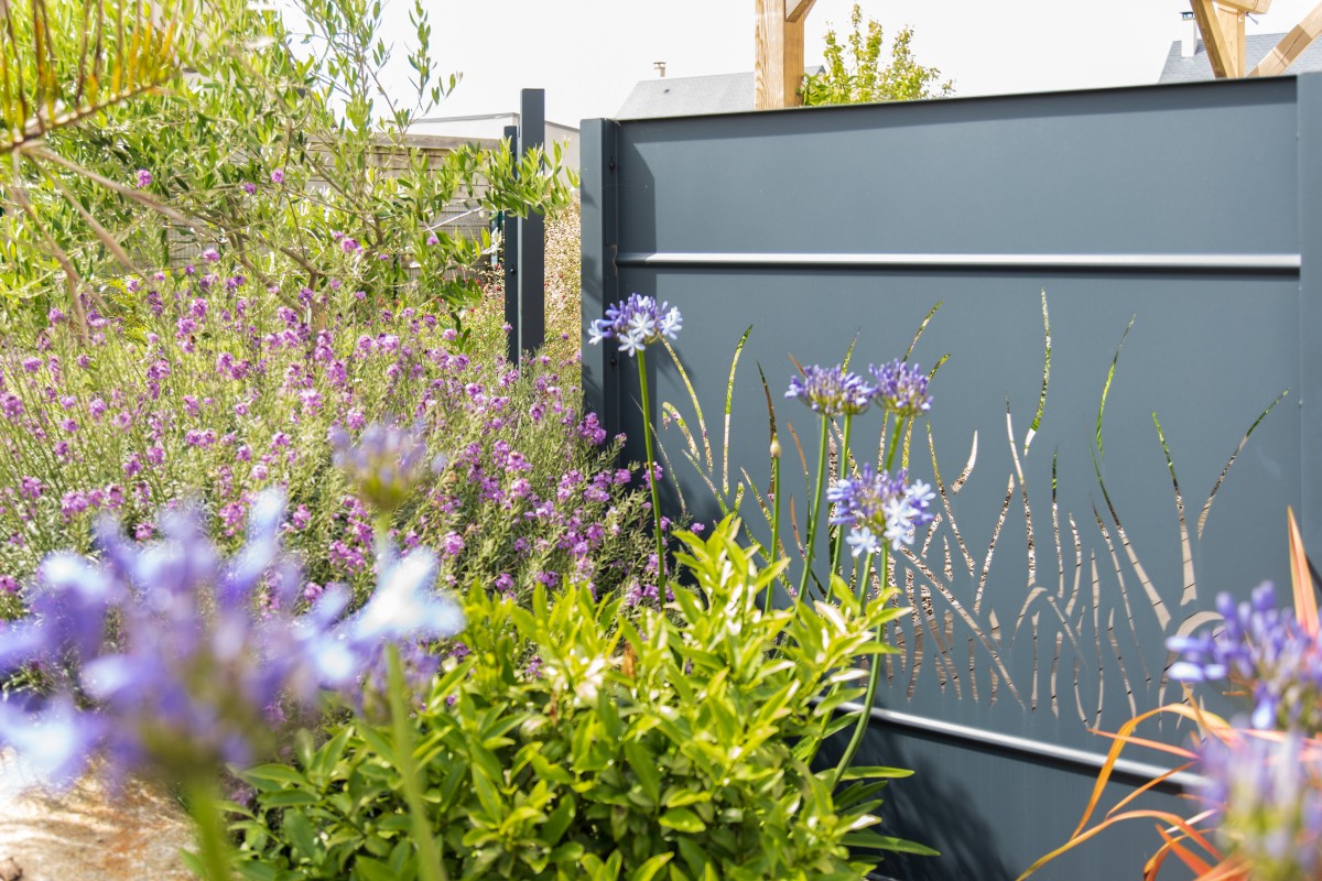 Clôture en aluminium