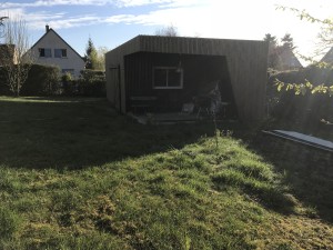 Un abri pas comme les autres, Calvados, réalisation Paysages Conseil