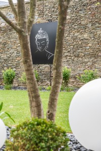 Un jardin de ville contemporain, Manche, réalisation Paysages Conseil