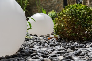 Un jardin de ville contemporain, Manche, réalisation Paysages Conseil