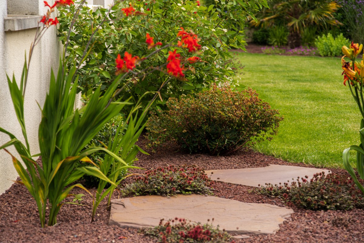 Un aménagement complet d&rsquo;un jardin, Calvados