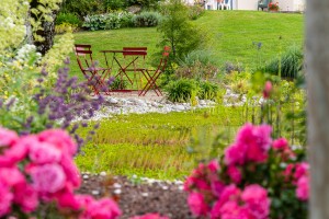 Un bassin pour le repos, Orne, réalisation Paysages Conseil