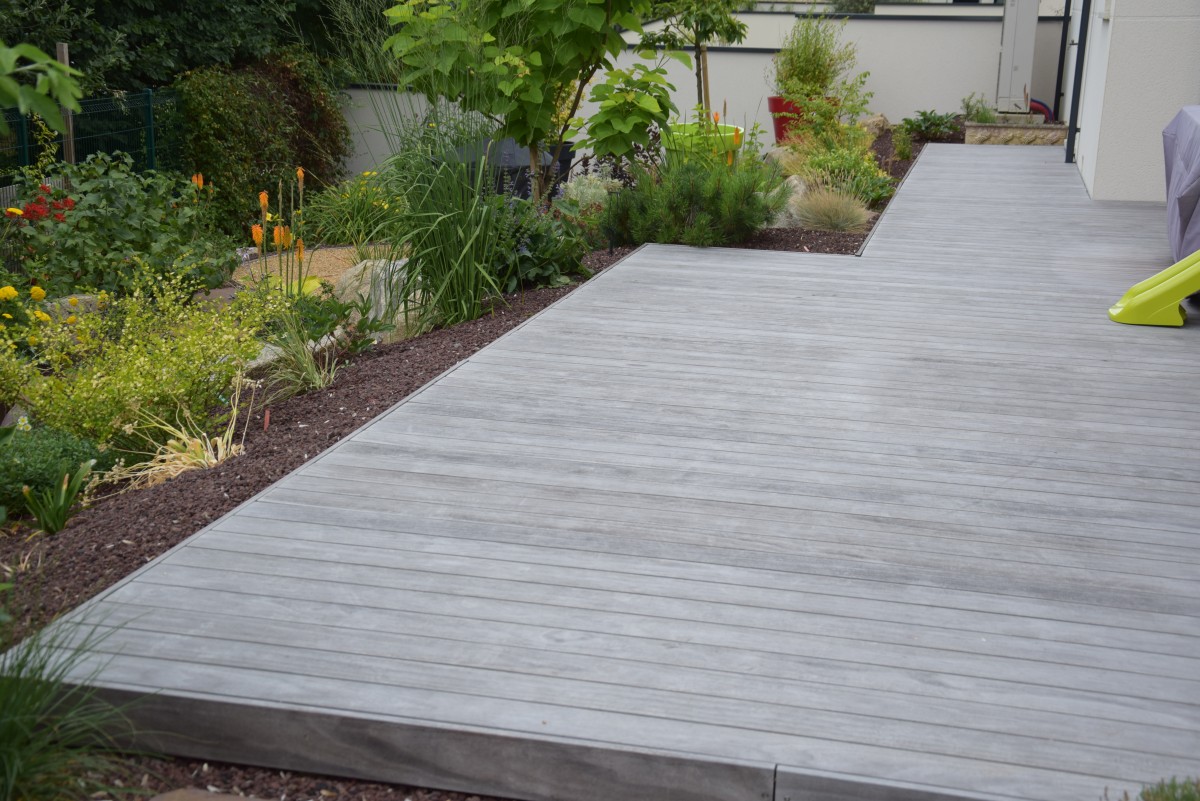Aménagement de terrasse en bois