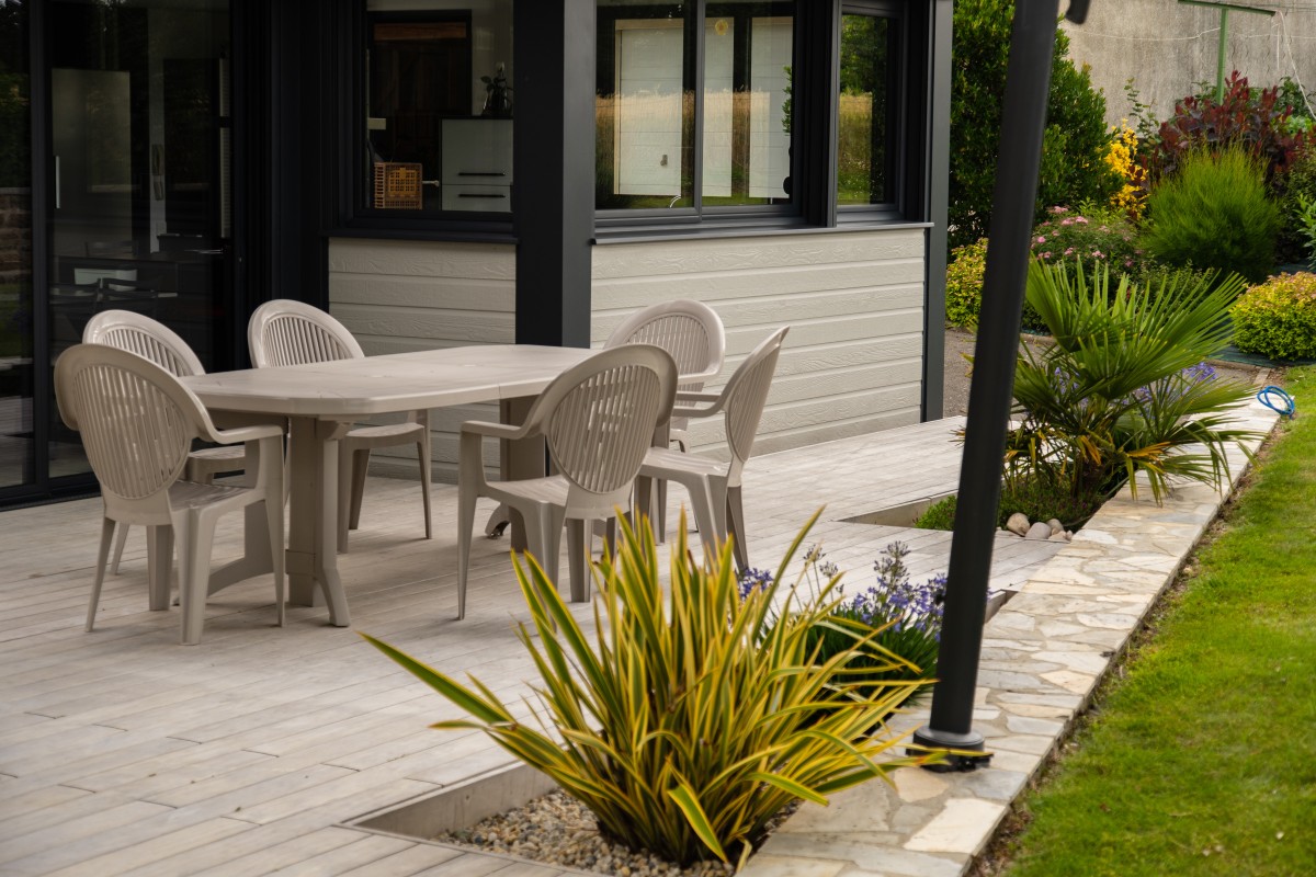 Aménagement de terrasse en bois