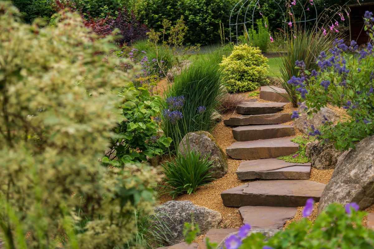 Escalier de jardin