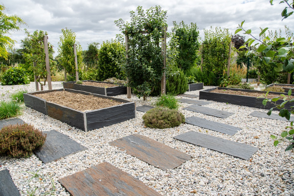 Aménagement d&rsquo;un jardin créatif et fonctionnel, Orne