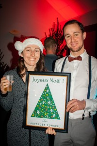 Arbre de Noël 2022, réalisation Paysages Conseil